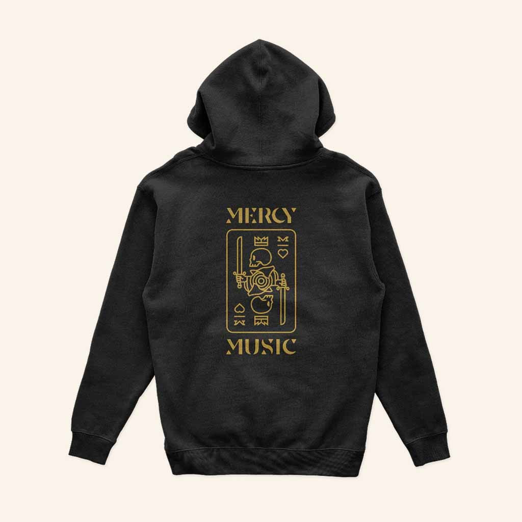 Double Helix Records Merch Mercy Music Playing Card Hoodie Great Christmas Gifts For Men Double Helix Records Merch Mercy Music Playing Card Hoodie Great Christmas Gifts For Men