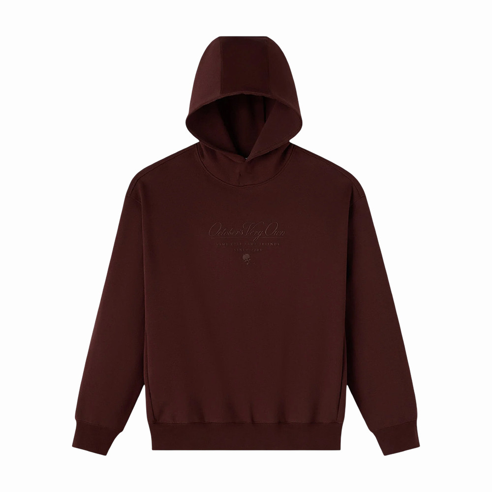 Double Knit Script October's Very Own Hoodie October's Very Own Apparel Streetwear Gift
