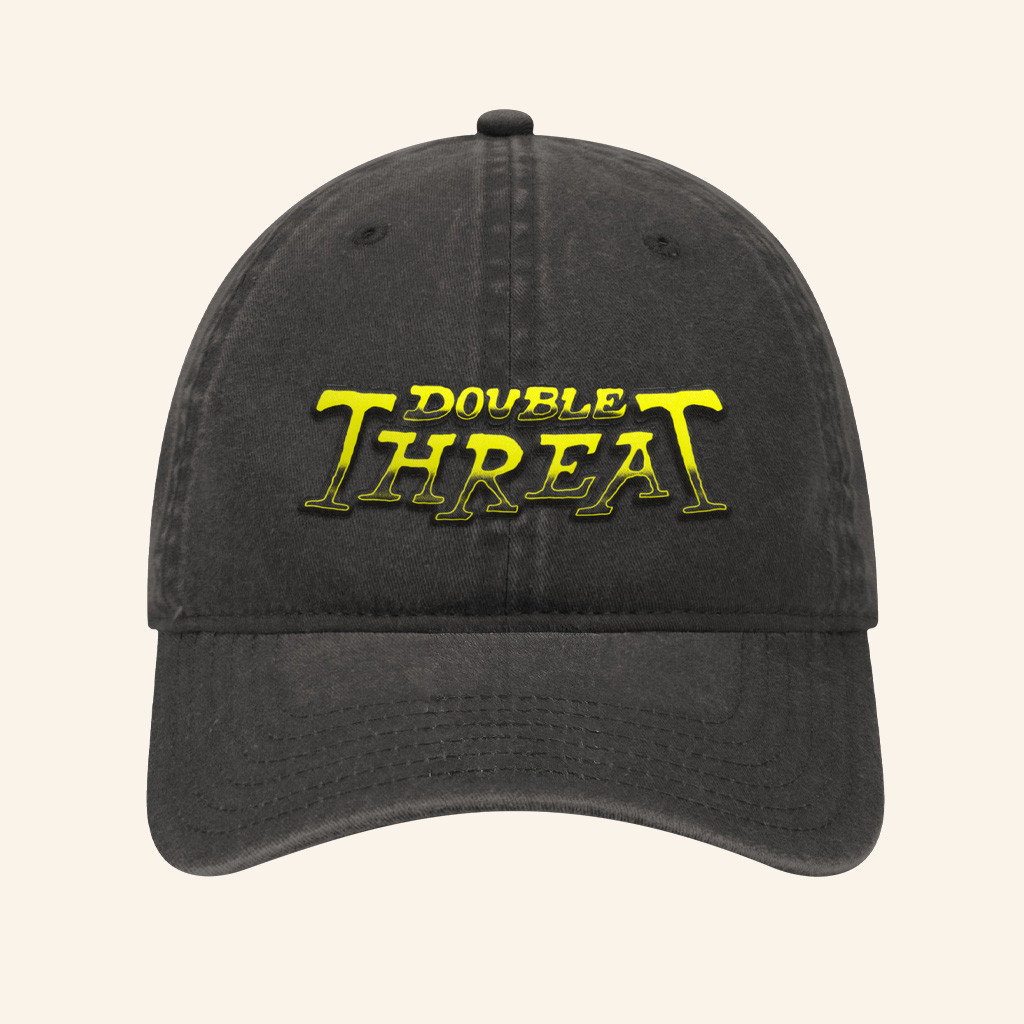 Double Threat Podcast Merch Logo Black Hat Christmas Gift Ideas For Boyfriend Double Threat Podcast Merch Logo Black Hat Christmas Gift Ideas For Boyfriend