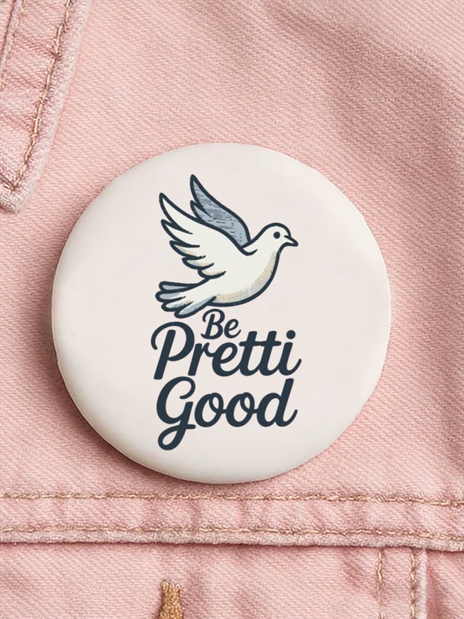 Dove Be Pretti Good Pin Button I Stand With Minnesota Merch Anti ICE Button FDT Gifts Dove Be Pretti Good Pin Button I Stand With Minnesota Merch Anti ICE Button FDT Gifts