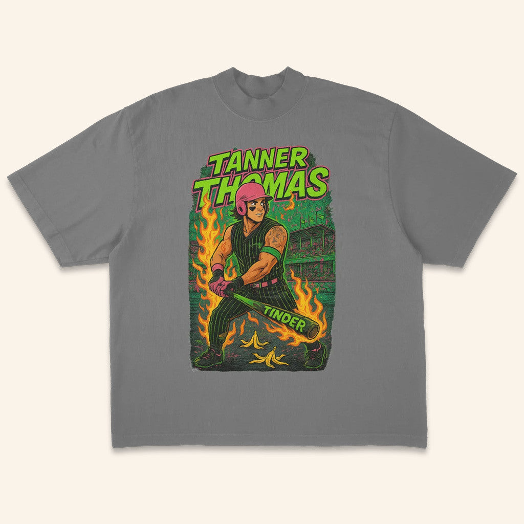 Down Right Merch Tanner Thomas Comic Book Hero T-Shirt Gifts For Dudes
