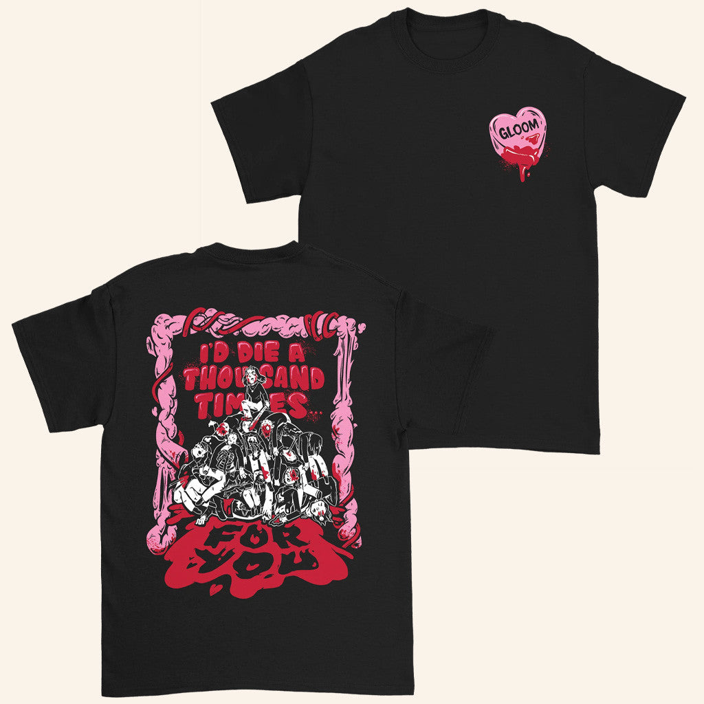 Down Right Merch The Gloom In The Corner Candy T-Shirt Gifts For Wife
