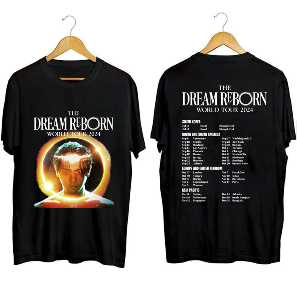 DPR The Dream Reborn World Tour 2024 Shirt Fan Merch Present For Friends DPR The Dream Reborn World Tour 2024 Shirt Fan Merch Present For Friends