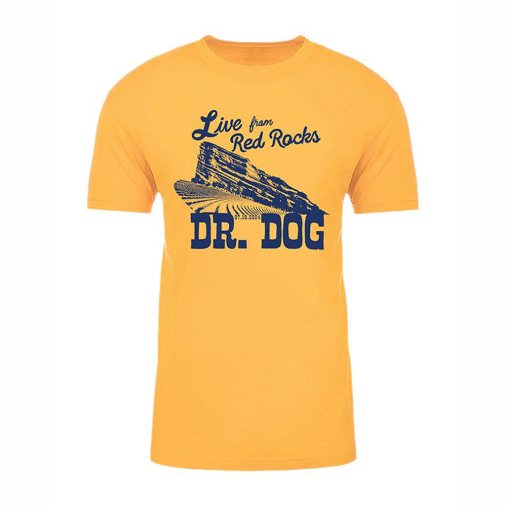 Dr Dog Merch Dr Dog Red Rocks T-Shirt Gifts For Sister
