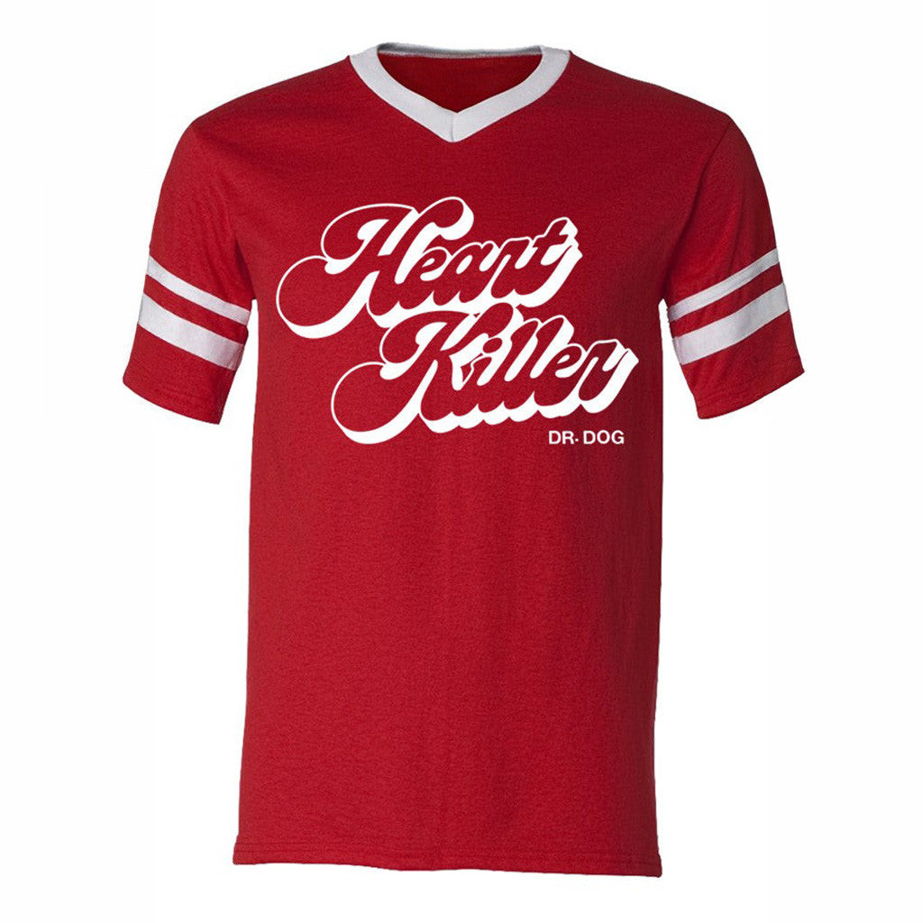 Dr Dog Merch Heart Killer V-Neck T-Shirt Gifts For Best Friends Dr Dog Merch Heart Killer V-Neck T-Shirt Gifts For Best Friends