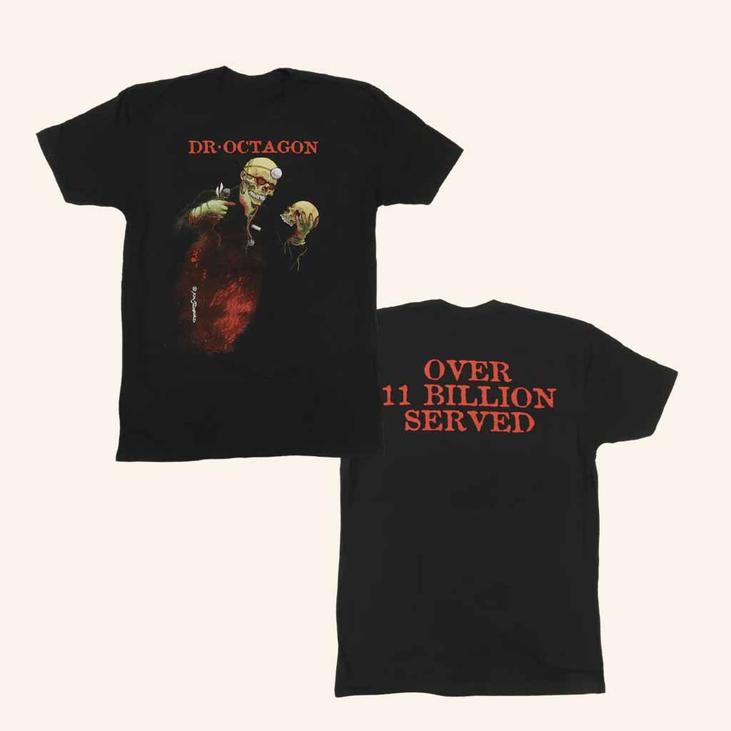 Dr Octagon Merch Dr Octagonecologyst Black T-Shirt Over 11 Billion Served Shirt Fan Gifts Dr Octagon Merch Dr Octagonecologyst Black T-Shirt Over 11 Billion Served Shirt Fan Gifts