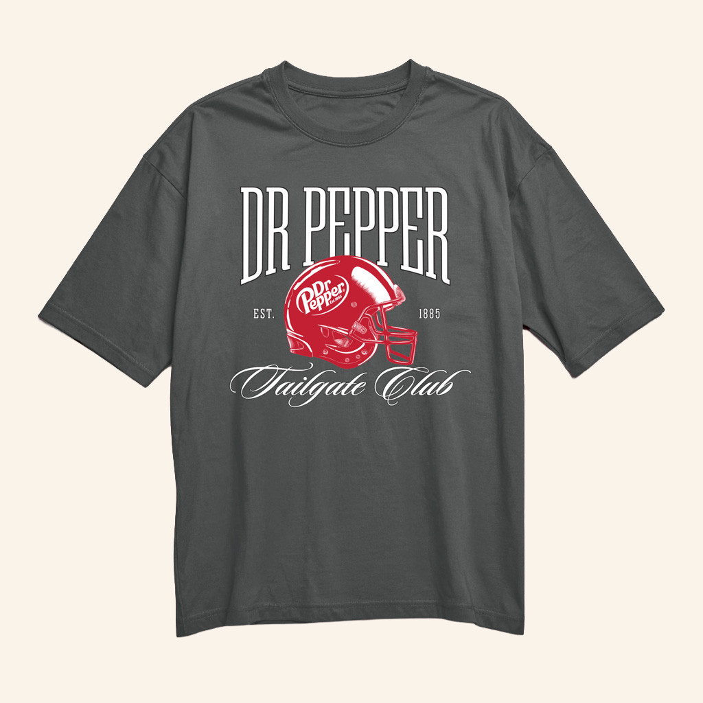 Dr Pepper Merch Tailgate Club T-Shirt Best Gifts For Father