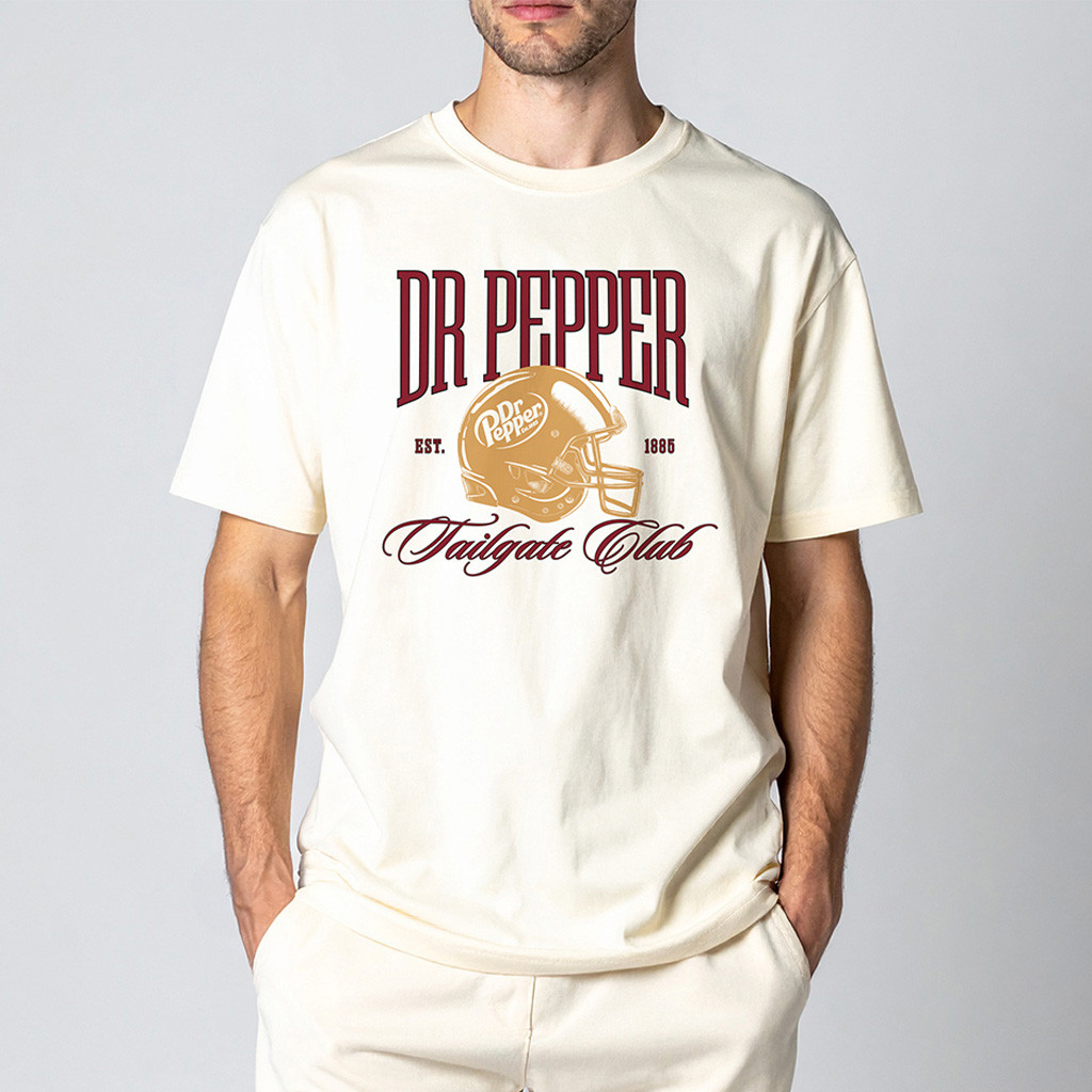 Dr Pepper Merch Tailgate Club T-Shirt Gift Ideas For Brother