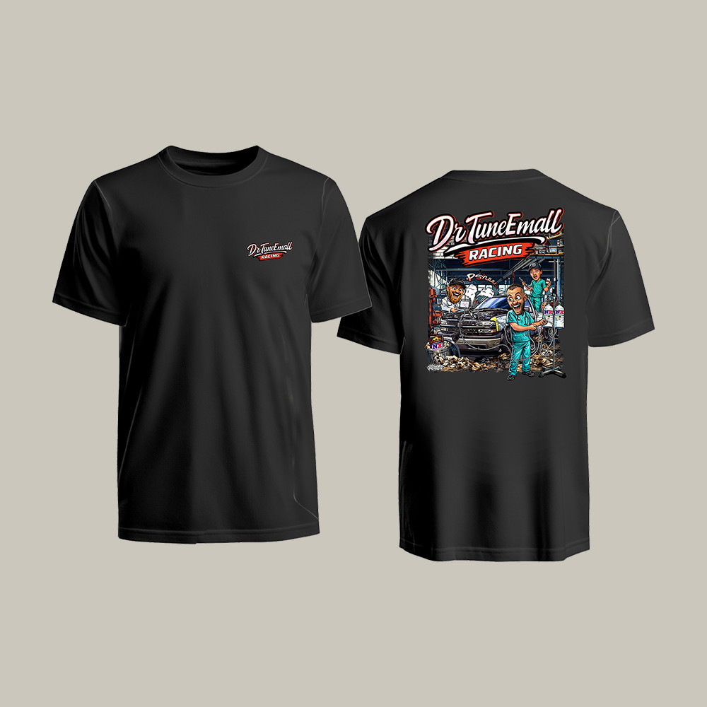 Dr. TuneEmAll's Diagnostic T-Shirt Automotive Youtuber Merch Cleetus McFarland Fan Gift