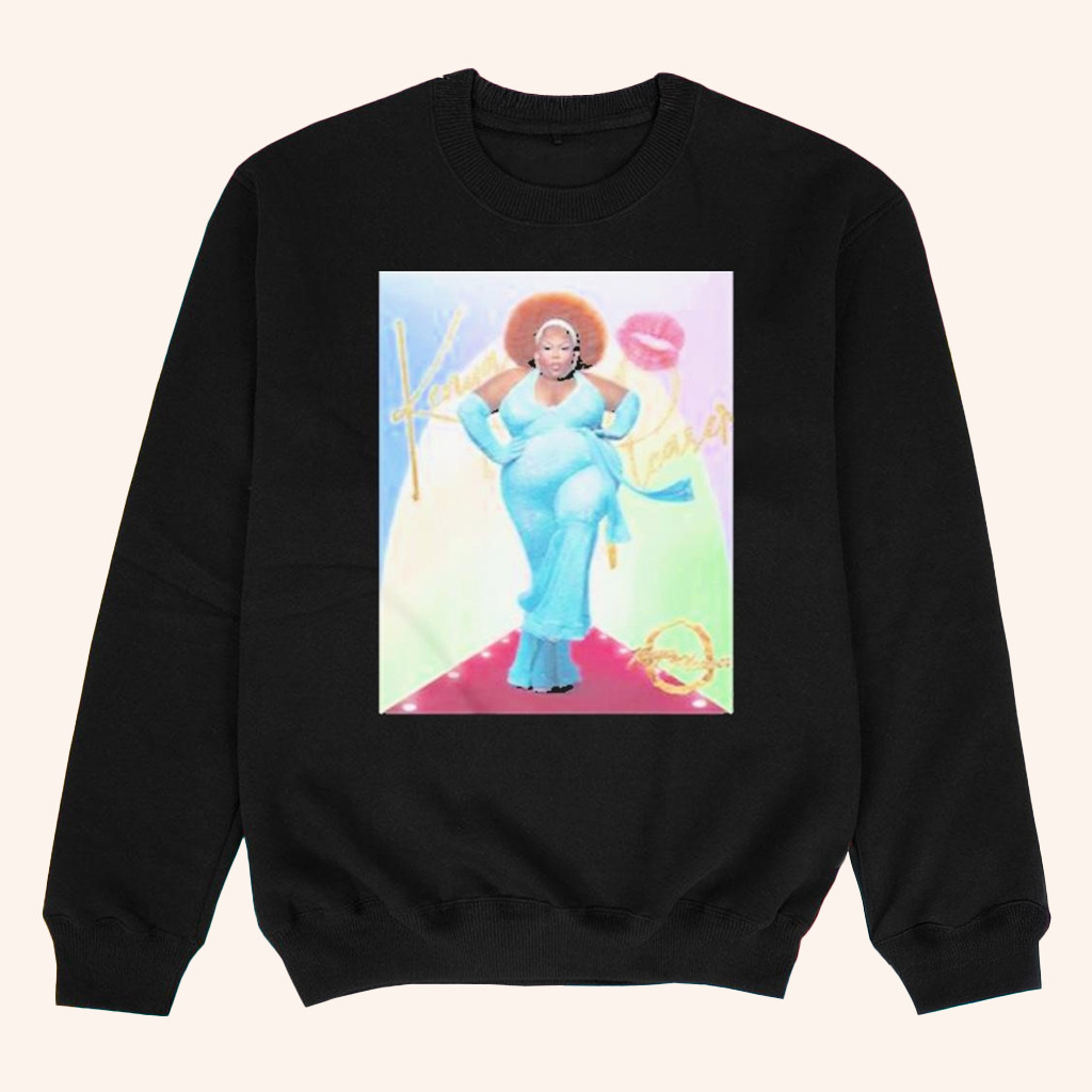 Drag Queen Merch Kenya Pleaser Bellbottoms Sweatshirt Black Gifts For Drag Fans