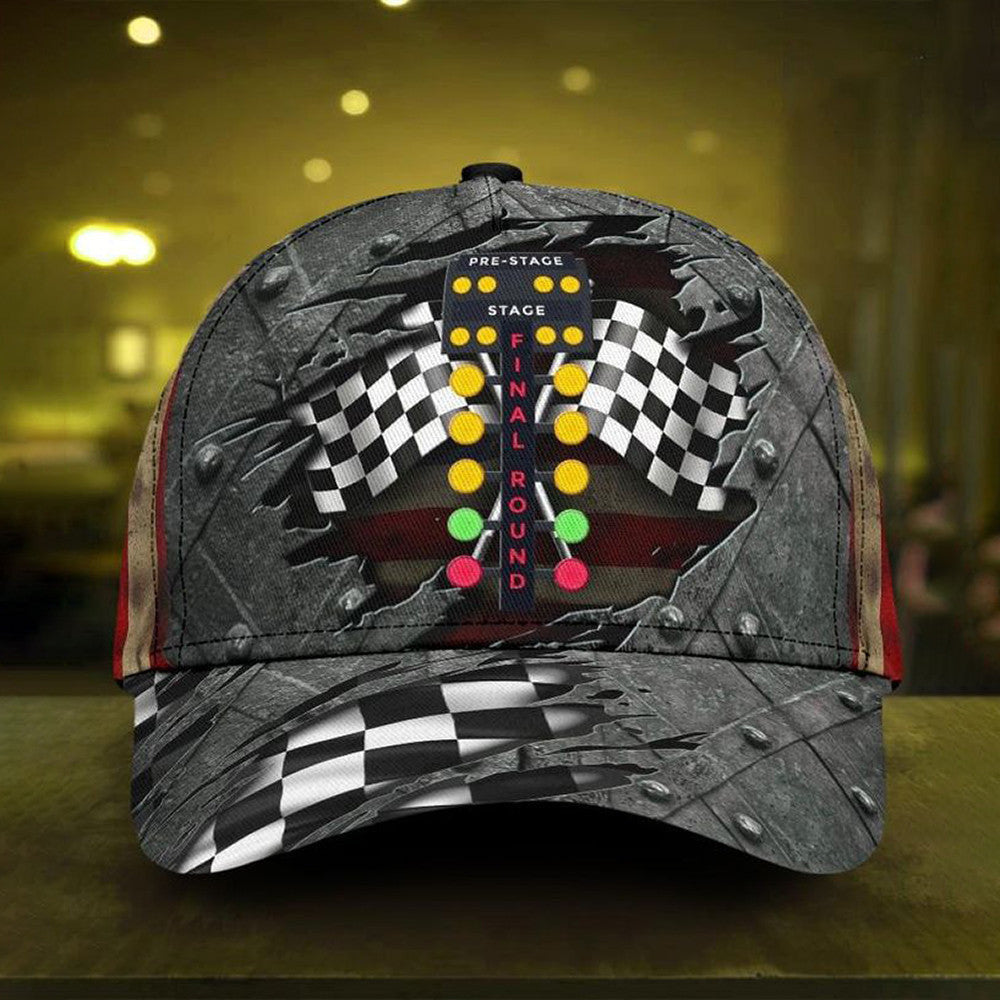 Drag Racing Hat Old Vintage Racing Hats Gifts For Drag Racers Men's Drag Racing Hat Old Vintage Racing Hats Gifts For Drag Racers Men's