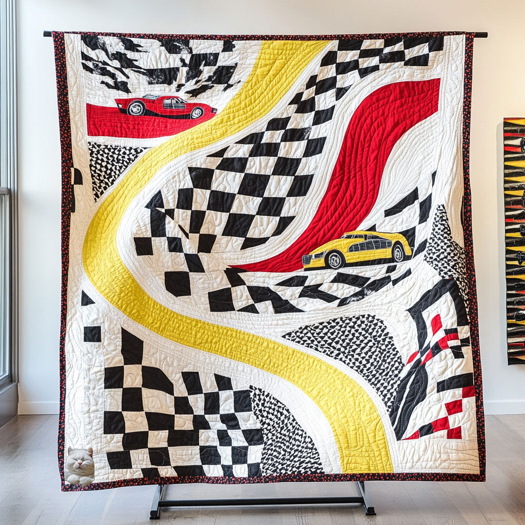 Drag Racing Holiday Christmas Quilt Blanket Things To Get Your Boyfriend For Christmas
