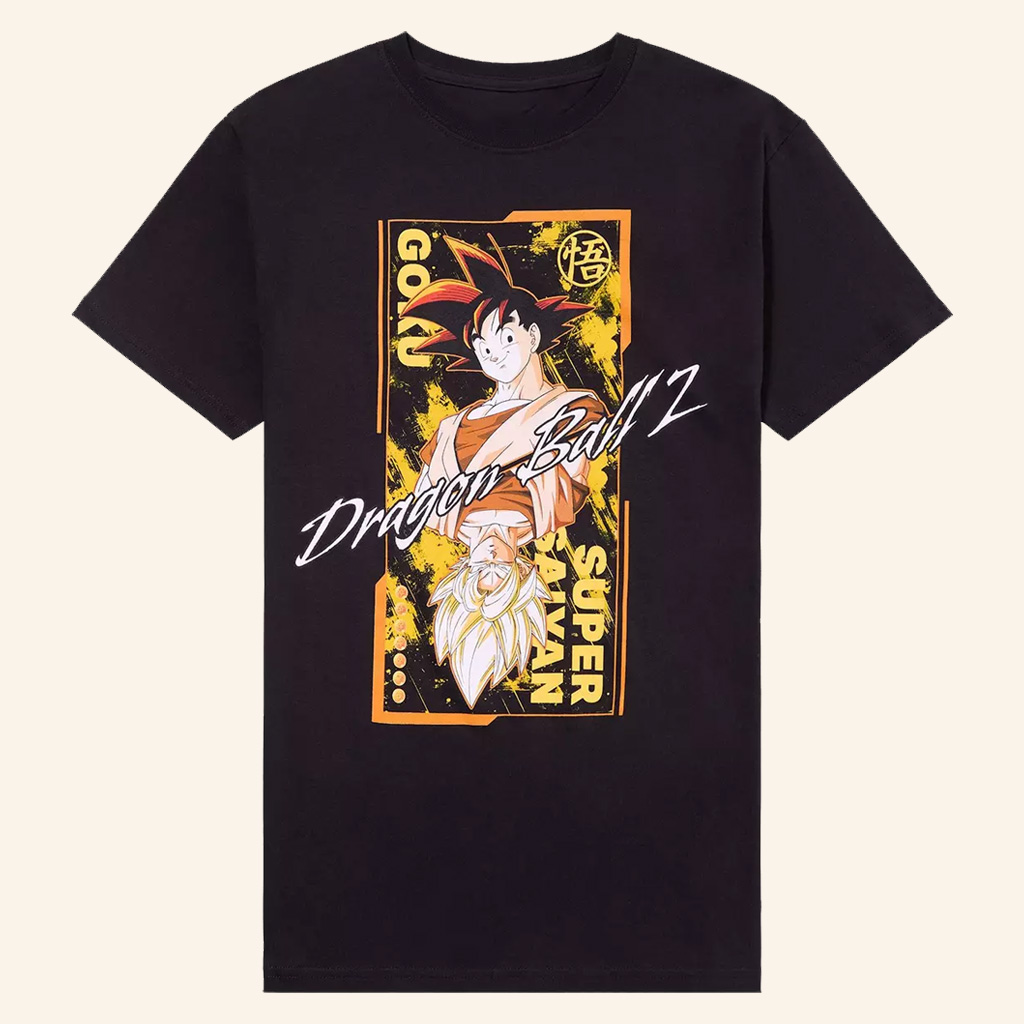 Dragon Ball Z Merch Goku Dual Form T-Shirt Best Gifts For Anime Lovers