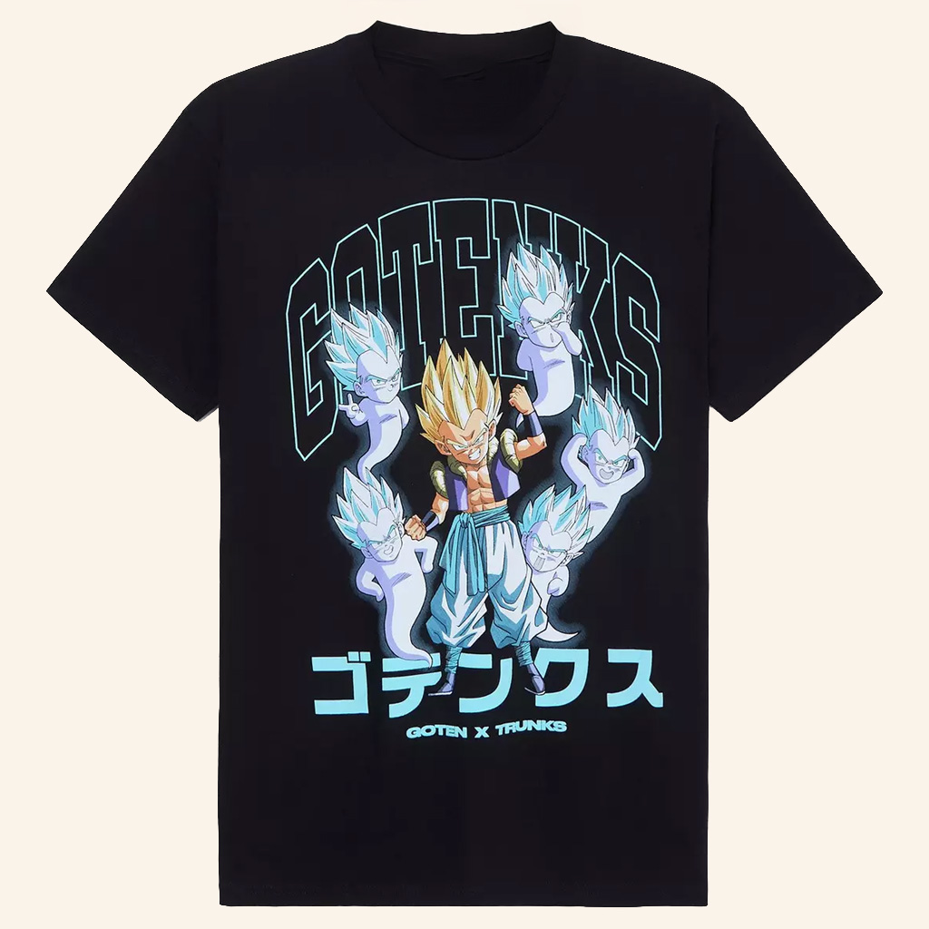 Dragon Ball Z Merch Gotenks Portrait T-Shirt Birthday Gifts For Anime Lovers