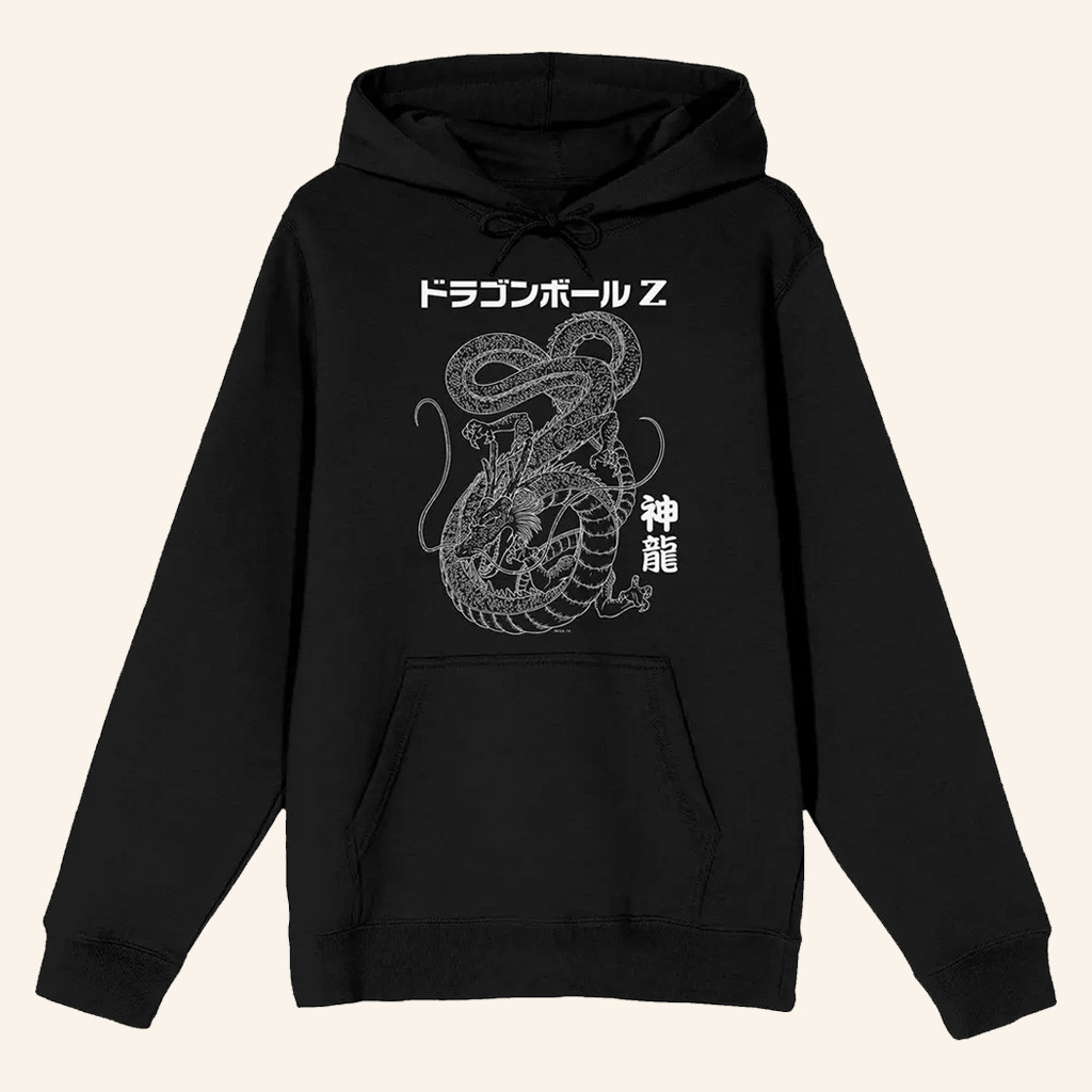 Dragon Ball Z Merch Shenron Hoodie Birthday Present For Anime Lover