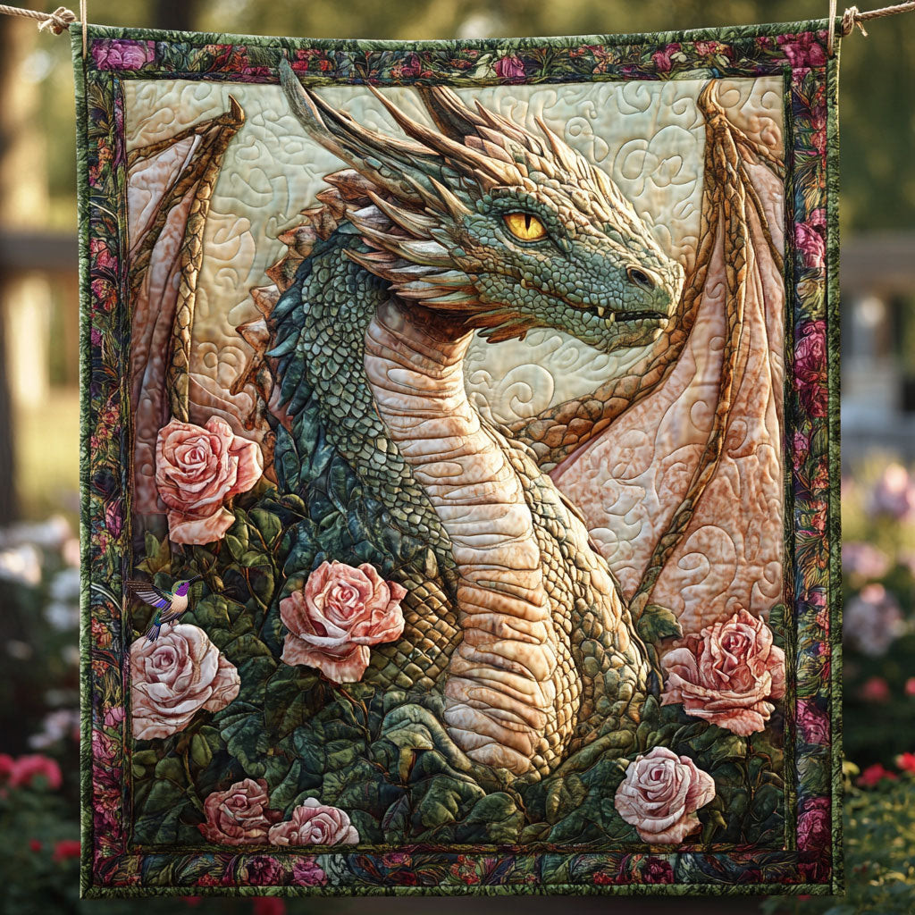 Dragon Flower Holiday Christmas Quilt Blanket Things To Get Your Boyfriend For Christmas