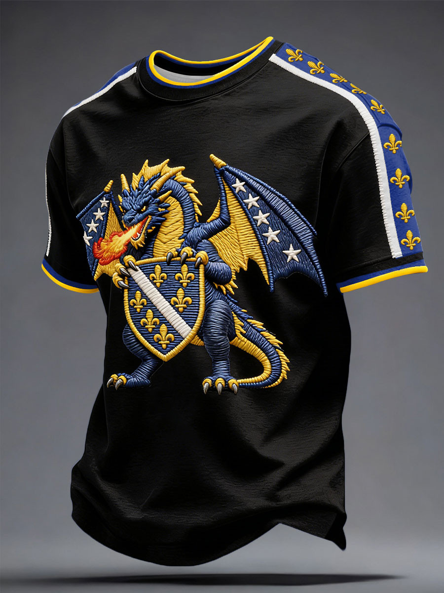 Dragon Heraldry T-Shirt Welcome To Fifa World Cup 2026 Clothing Gift For Sports Lover