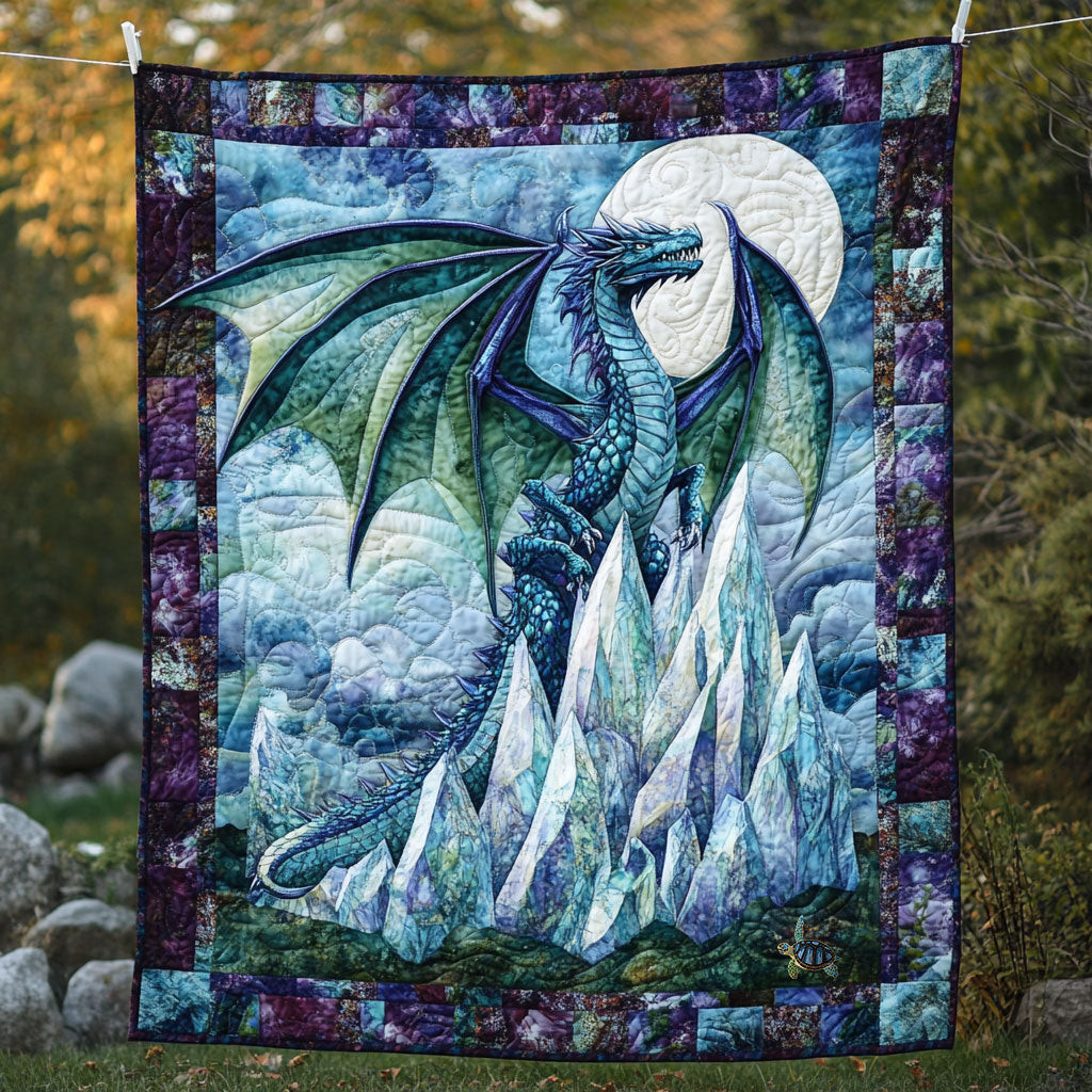 Dragon Ice Holiday Christmas Quilt Blanket Things To Get Your Boyfriend For Christmas