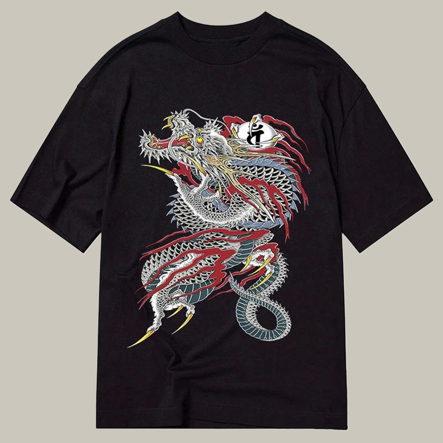 Dragon Of Dojima Classic Shirt Funny Animal T-Shirt Christmas Gifts For Siblings