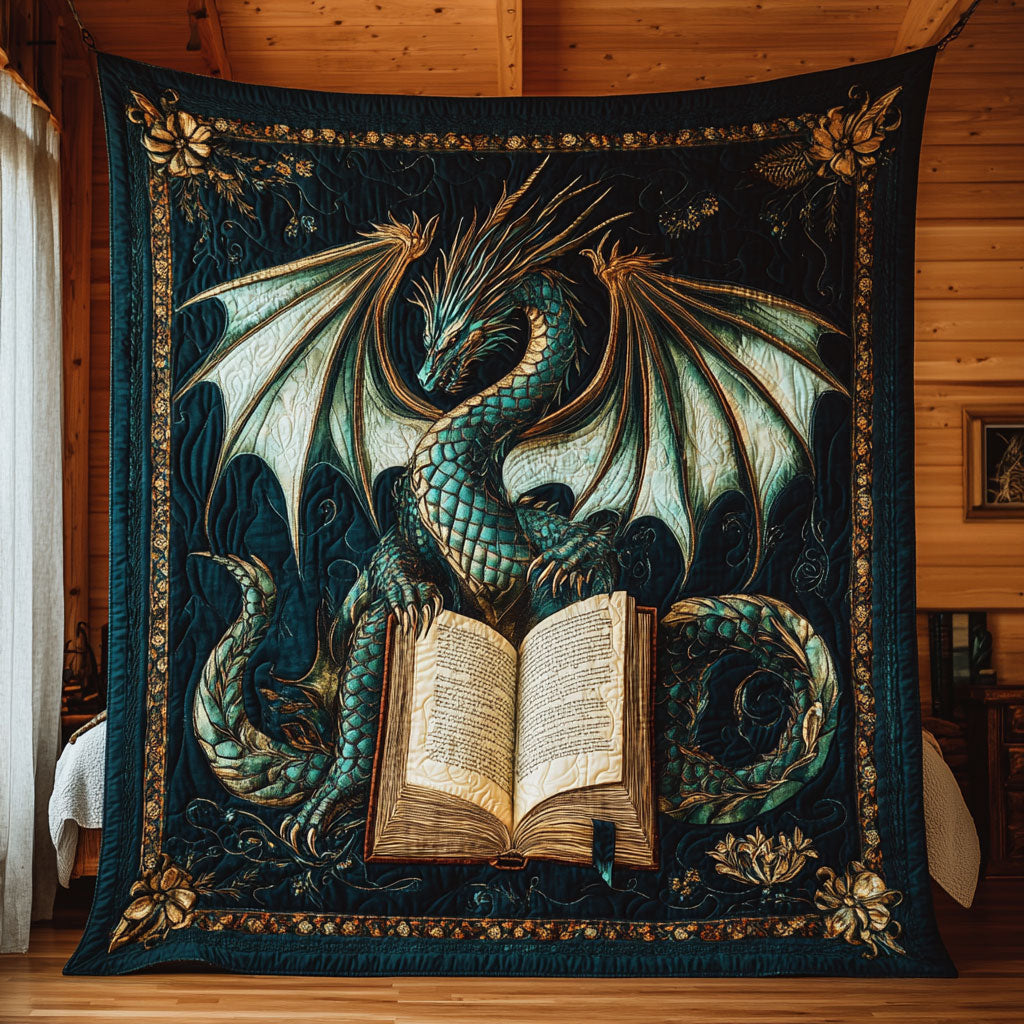 Dragon Of Knowledge Quilt Warm and Stylish Quilt Blanket for Winter Nights