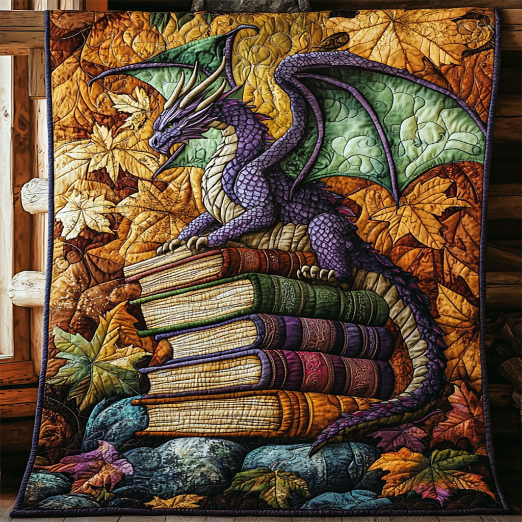 Dragon Quilt Luxury Quilt Blanket for Elegant Home Decor