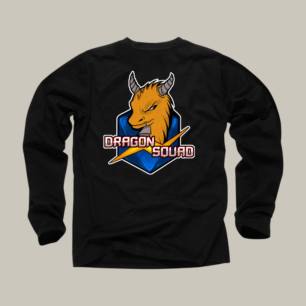 Dragon Squad Grumpy Gold Edition Long Sleeve Shirt The Young Turks Apparel The Damage Report Fan Gift