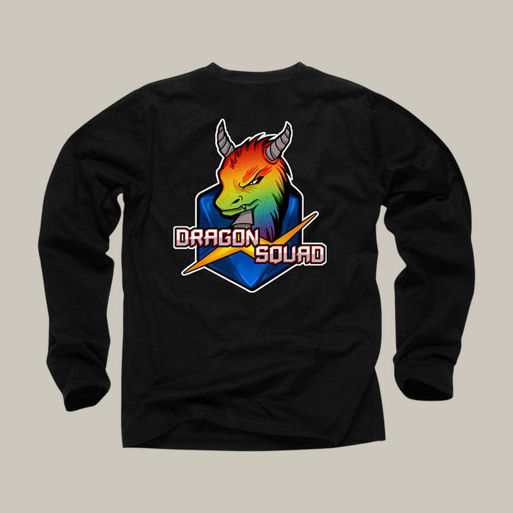 Dragon Squad Grumpy Rainbow Edition Long Sleeve Shirt The Young Turks Apparel Gift For Fans