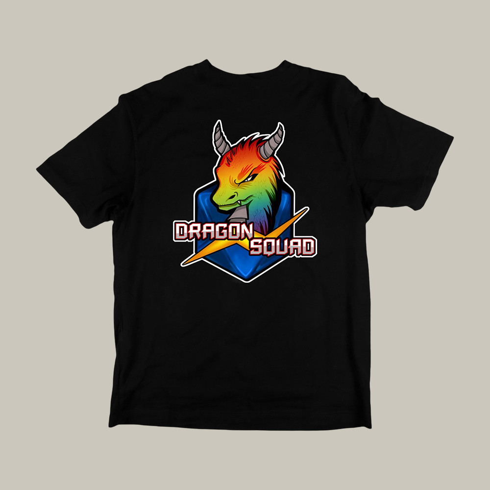 Dragon Squad Grumpy Rainbow T-Shirt The Damage Report Shirt Birthday Gift Ideas For Him