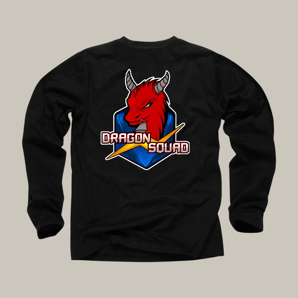 Dragon Squad Grumpy The Young Turks Long Sleeve Shirt The Damage Report Clothing Line