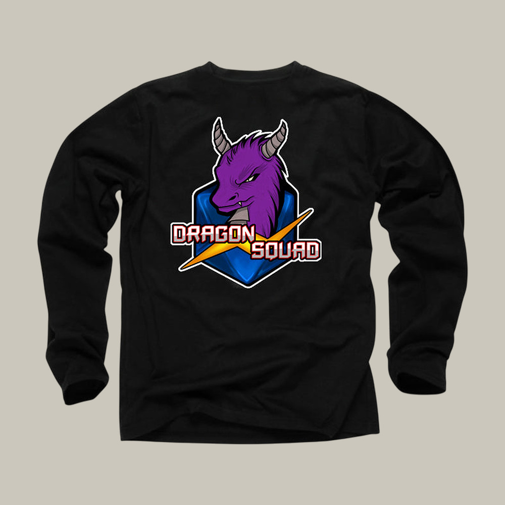 Dragon Squad Grumpy TYT Long Sleeve Shirt The Young Turks Merch The Damage Report Fan Gift