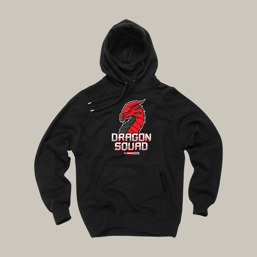 Dragon Squad The Young Turks Hoodie The Damage Report Apparel Dragon Lover Gift For Him