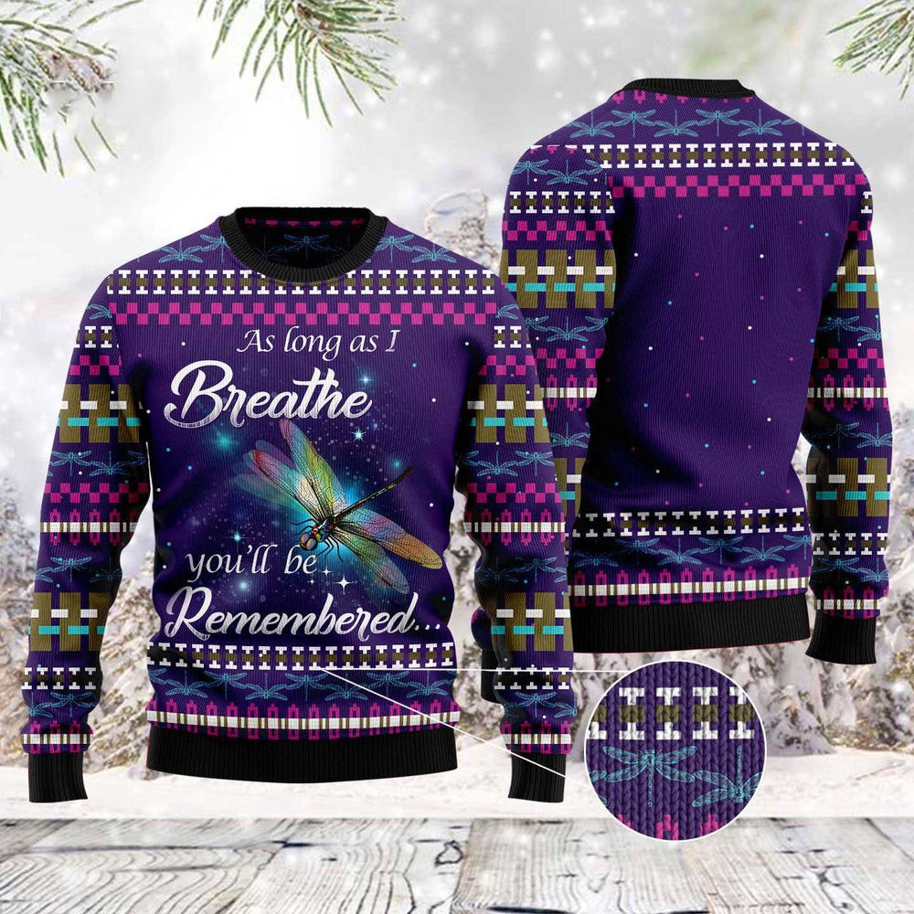 Dragonfly Angel Ugly Christmas Sweater Funny Ugly Christmas Sweater Xmas Gifts