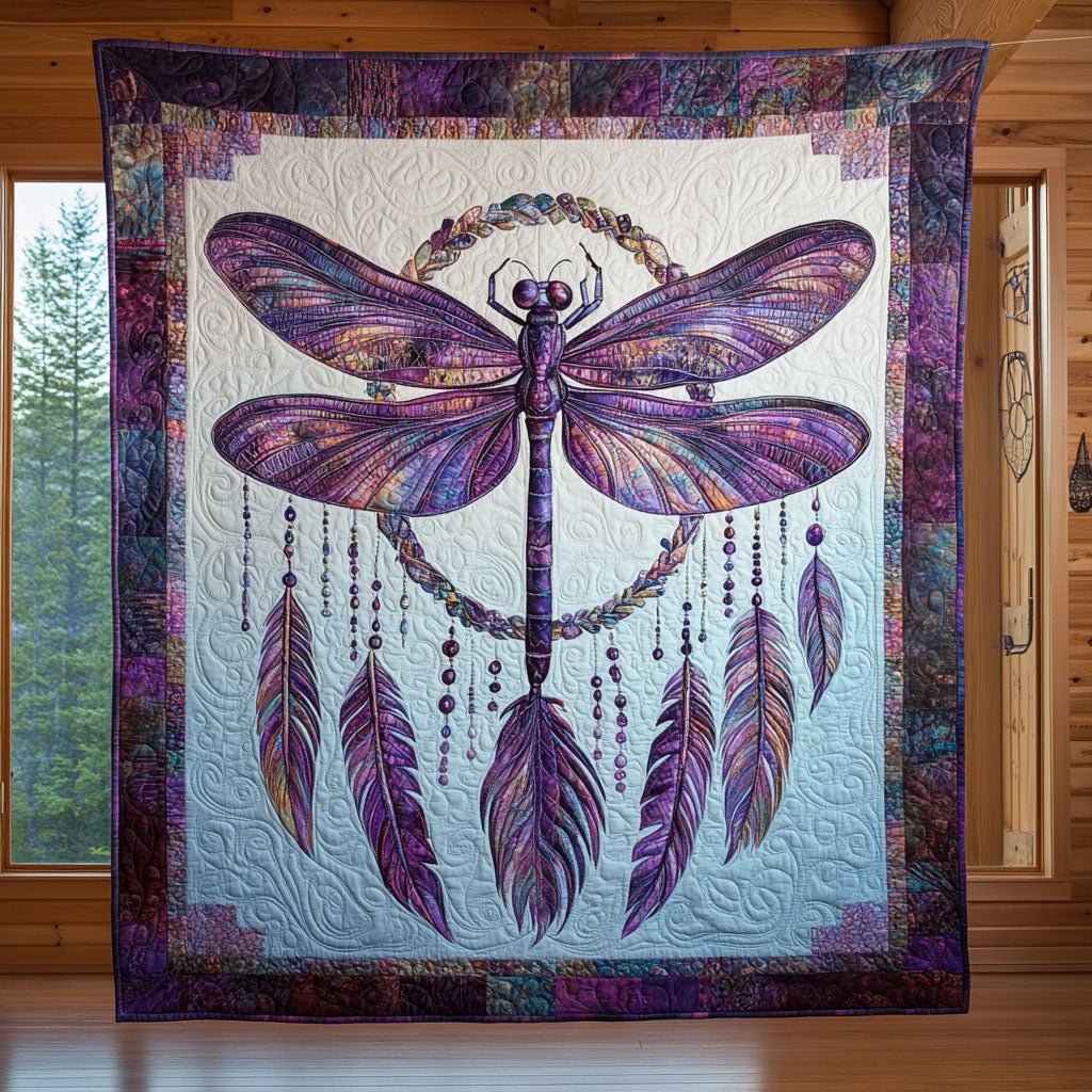 Dragonfly Mystic Wings Quilt Blanket Dragonfly Throws Blanket Dragonfly Gifts For Mom