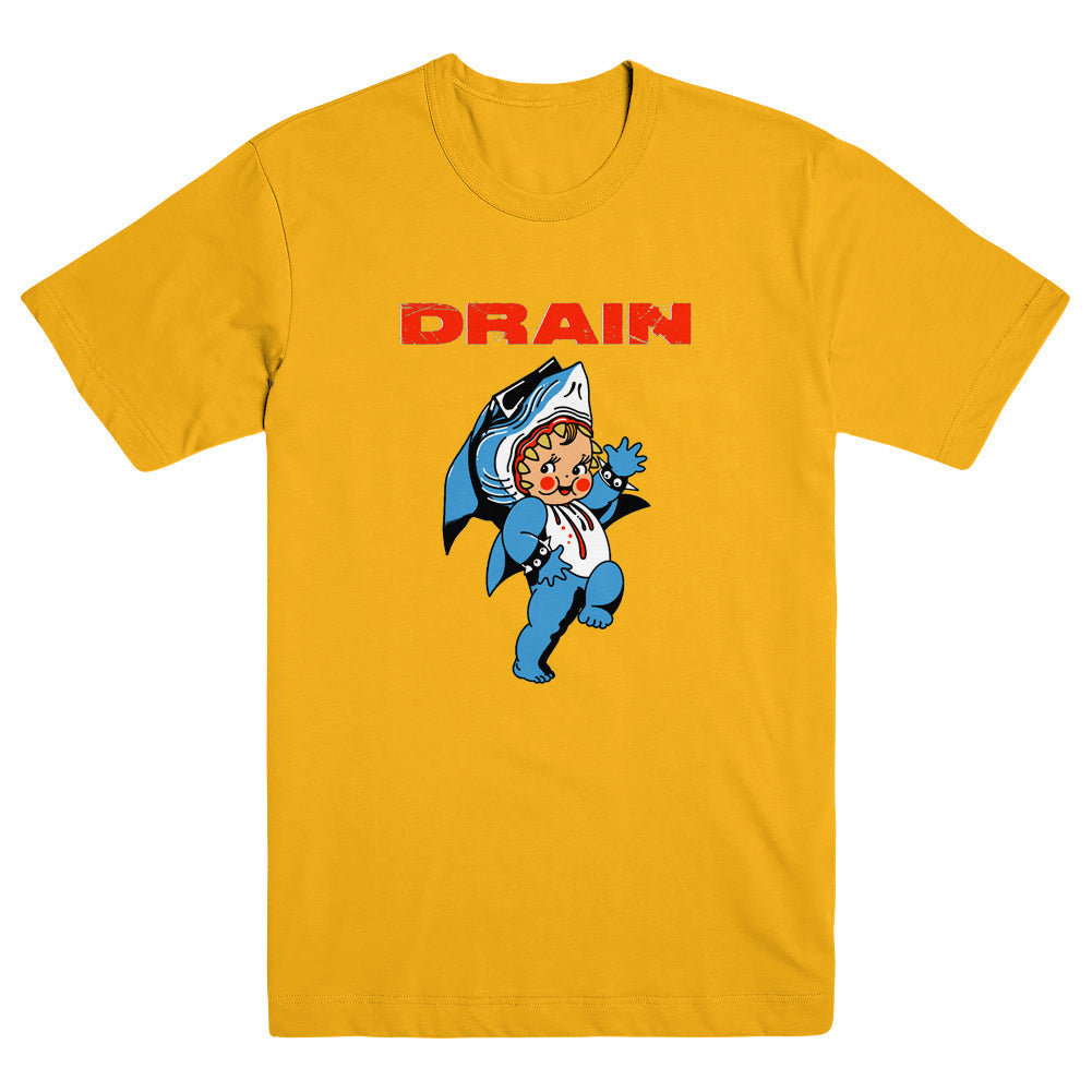 Drain Merch Sharkbaby Gold Shirt Drain Shirt Father'S Day Gifts For Metal Music Lovers Drain Merch Sharkbaby Gold Shirt Drain Shirt Father'S Day Gifts For Metal Music Lovers