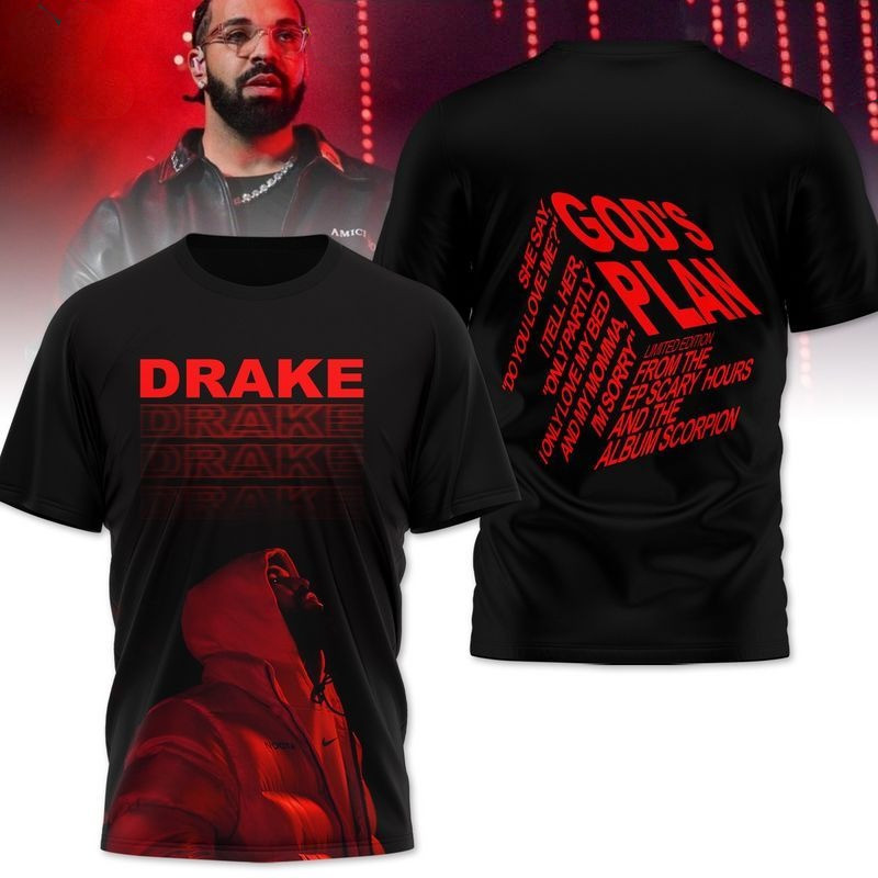 Drake God's Plan Shirt Gift Ideas For Music Lovers