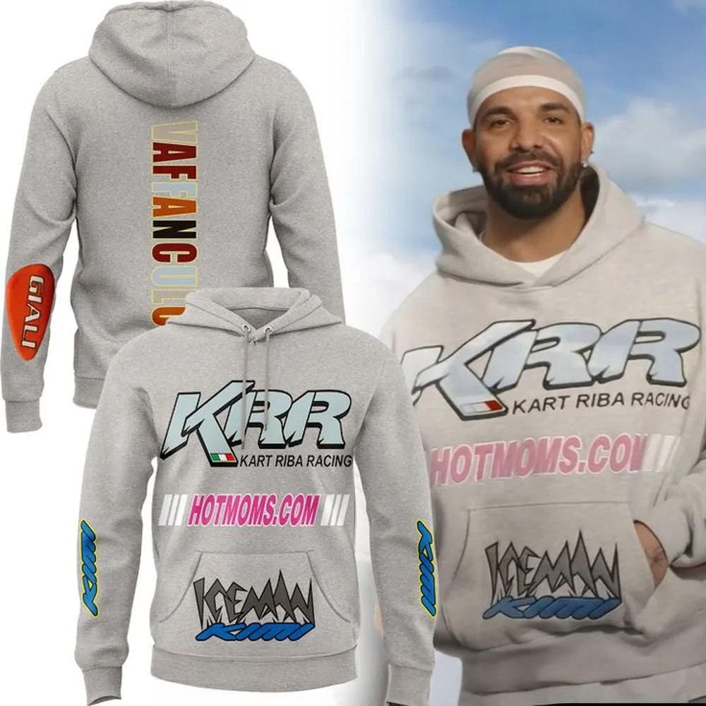 Drake Kart Riba Racing Hot Moms Hoodie Krr Hotmoms.Com Hoodie Merch Best Gifts For Fans