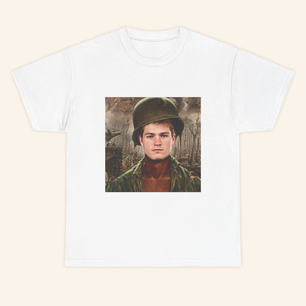 Drake Maye Lovers Merch Drake Maye Soldier T-Shirt Good Gifts For Son Drake Maye Lovers Merch Drake Maye Soldier T-Shirt Good Gifts For Son