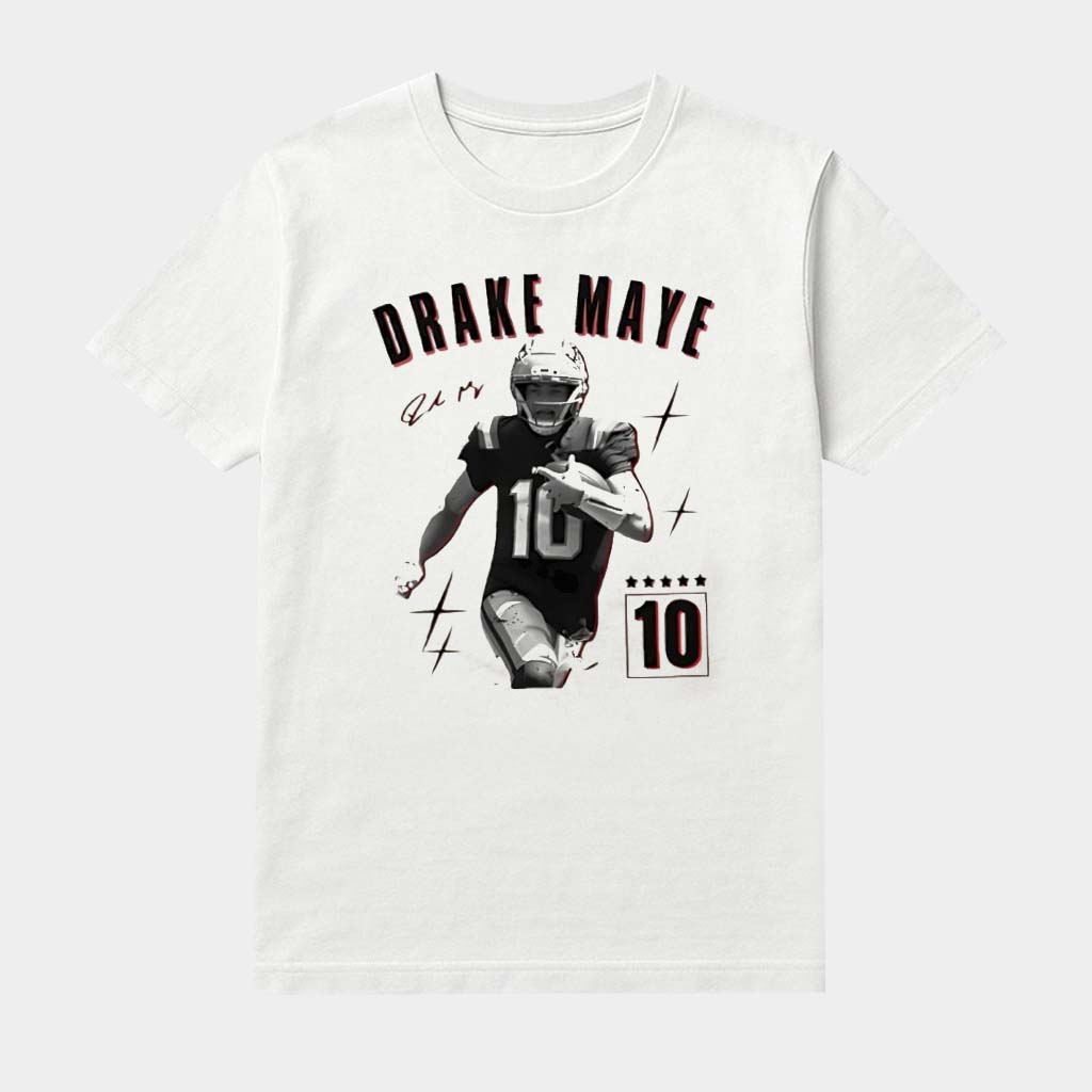 Drake Maye New England Football Signature Shirt Superbowl Sunday 2026 Shirt Gifts For Men