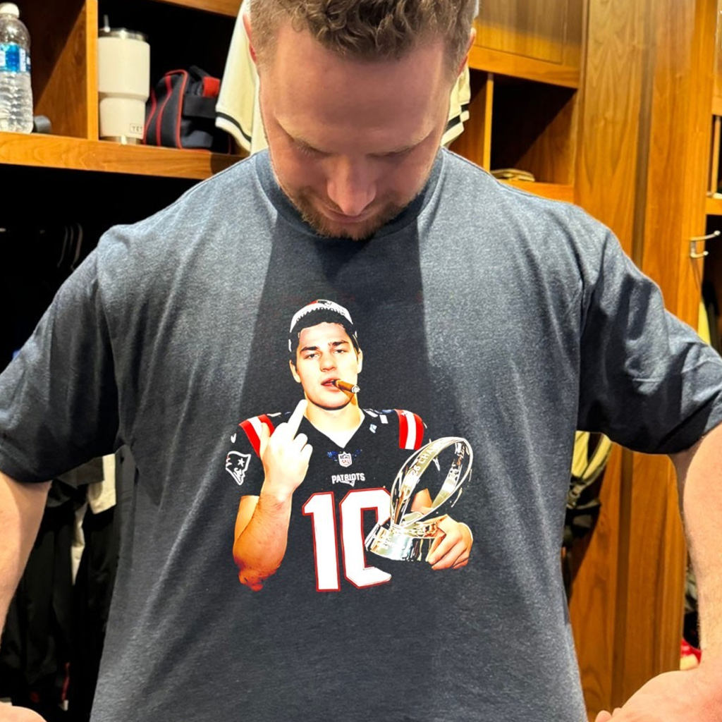 Drake Maye New England Patriots AFC Championship 2026 T-Shirt Football Themed Gifts