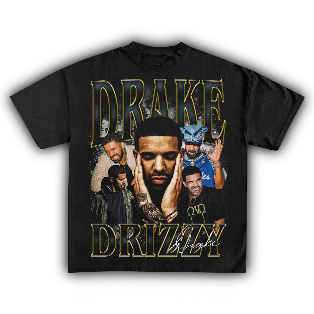 Drake Ovo T-Shirt Black Fan Merch Best Gifts For Music Lovers Drake Ovo T-Shirt Black Fan Merch Best Gifts For Music Lovers