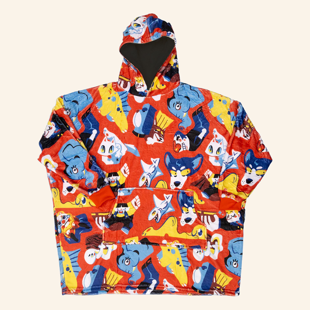 Drawfee Merch Drawfee x Good Hoodie Blanket Christmas Present For Sister Drawfee Merch Drawfee x Good Hoodie Blanket Christmas Present For Sister