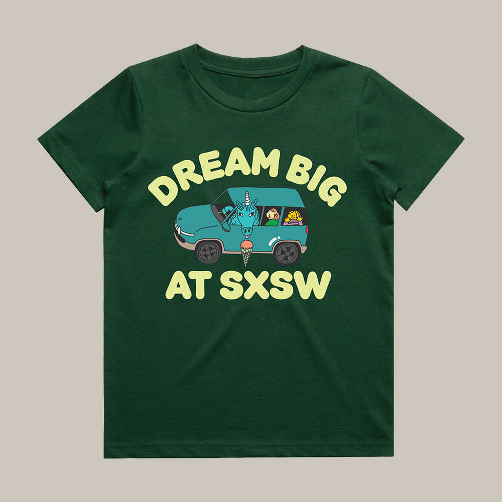 Dream Big At Sxsw Unicorn T-Shirt South By Southwest Clothes Gift For Unicorn Lover