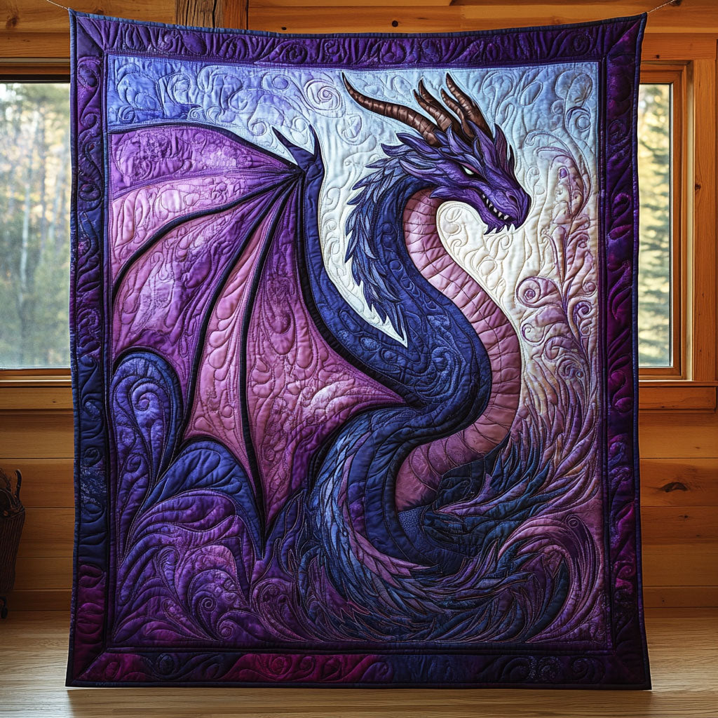 Dream Dragon Quilt High-Quality Cotton Quilt Blanket for Restful Sleep