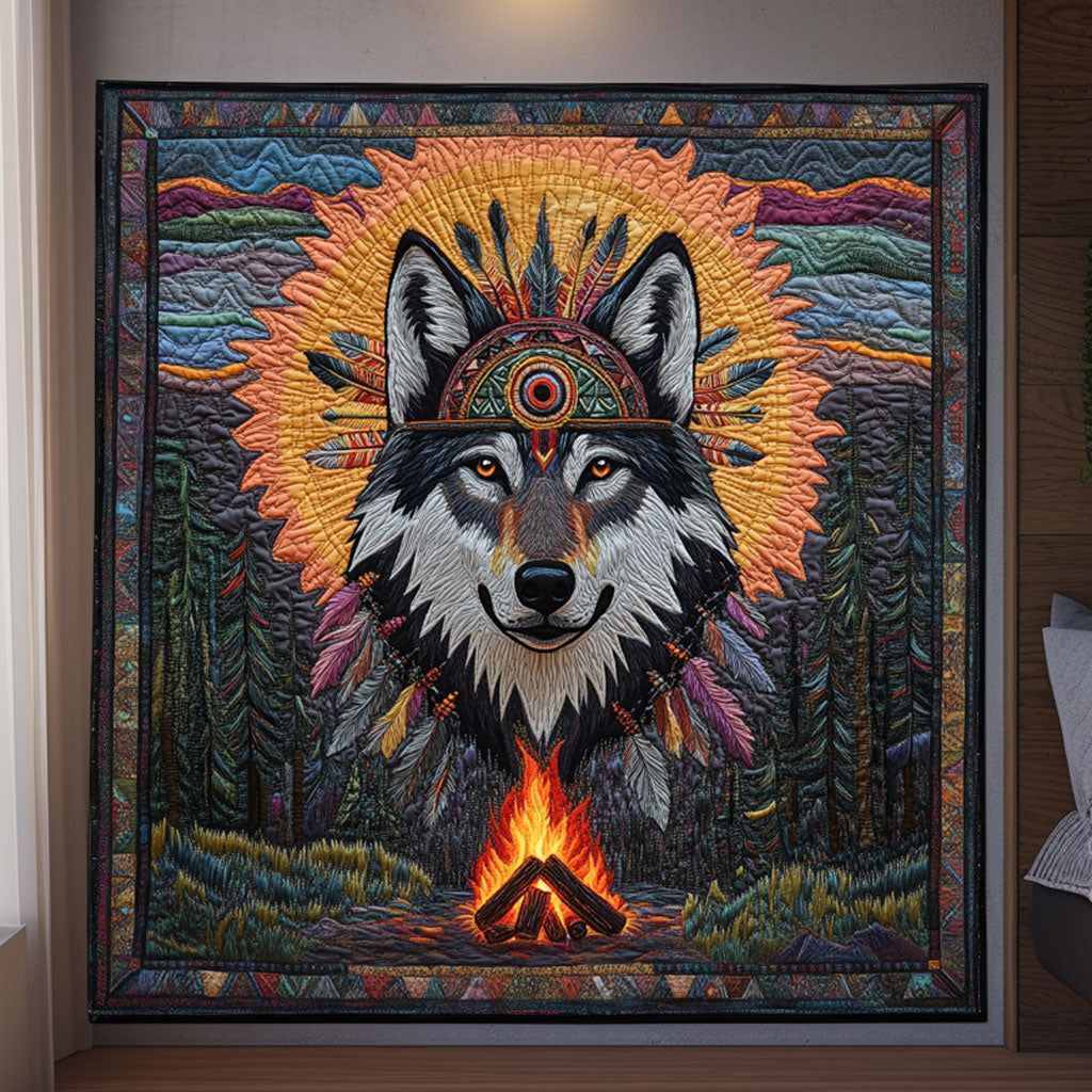Dream Path Wolf Quilt Premium Quilt Blanket to Enhance Bedroom Comfort