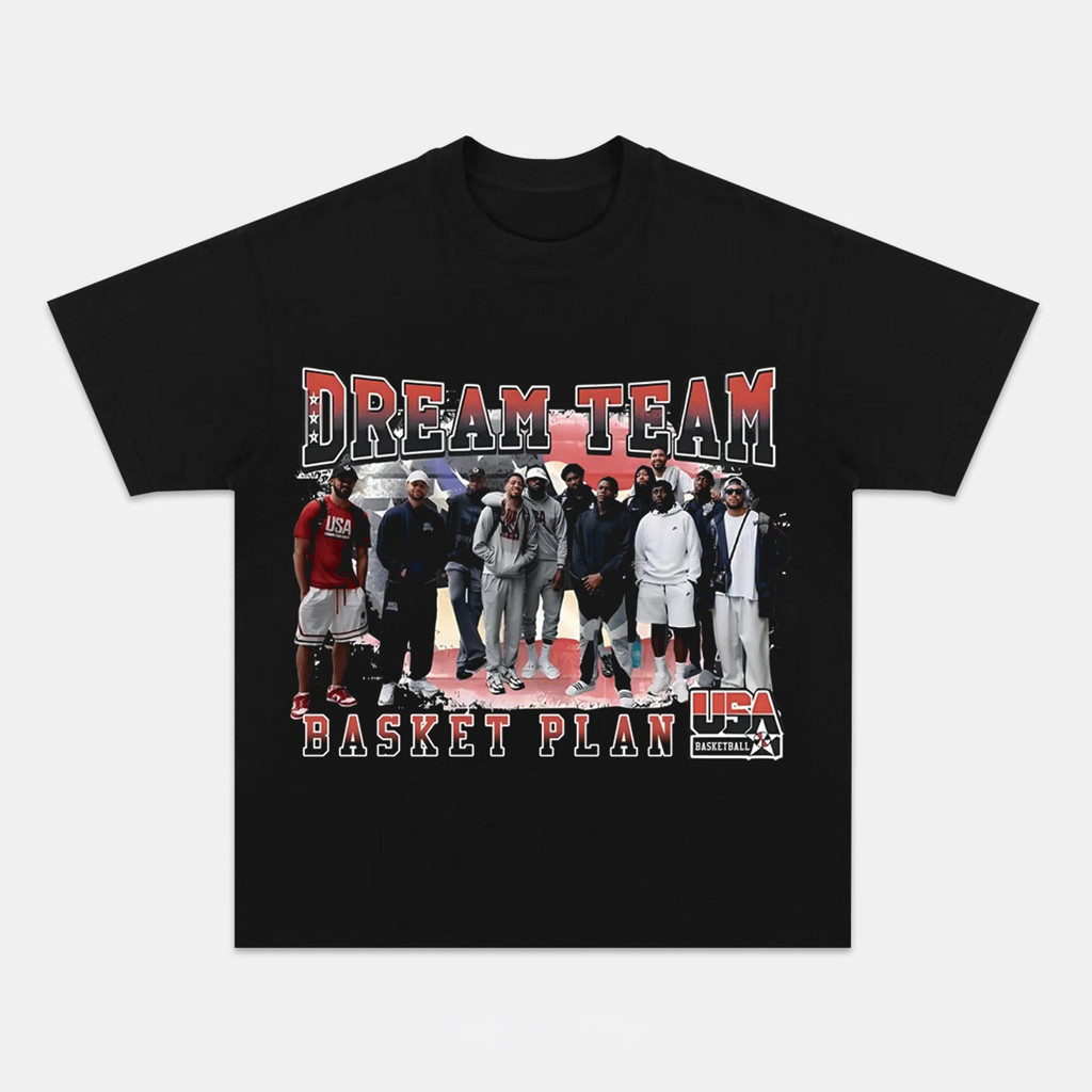 Dream Team Family Portrait V5 Graphic T-Shirt Gifts For Basketball Fan Dream Team Family Portrait V5 Graphic T-Shirt Gifts For Basketball Fan