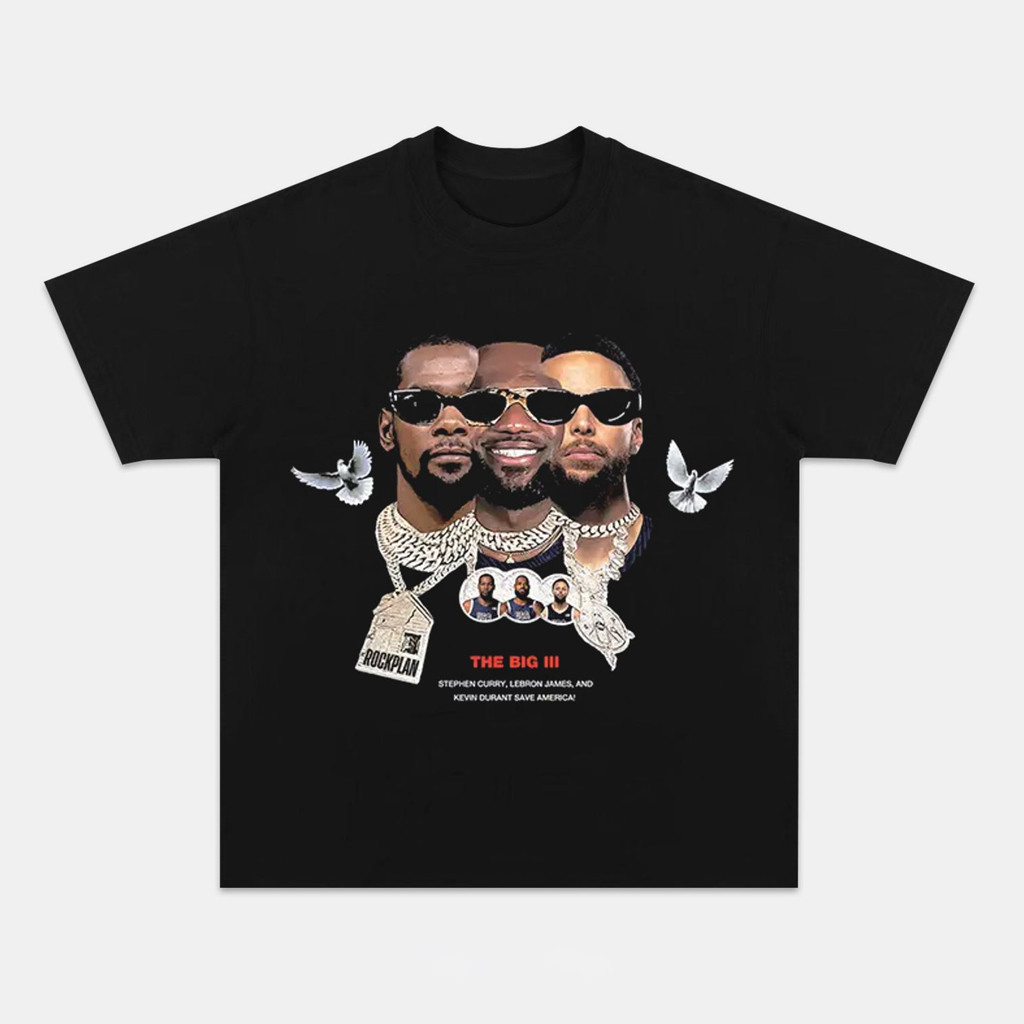 Dream Team The Big Three Graphic T-Shirt Gift Ideas For Father Dream Team The Big Three Graphic T-Shirt Gift Ideas For Father