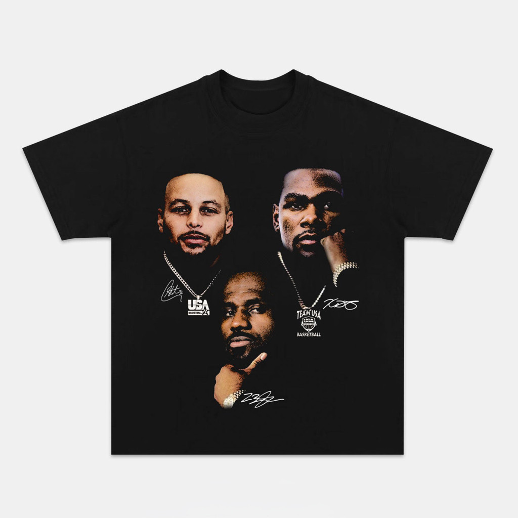 Dream Team The Big Three V4 Graphic T-Shirt Birthday Ideas For Husband