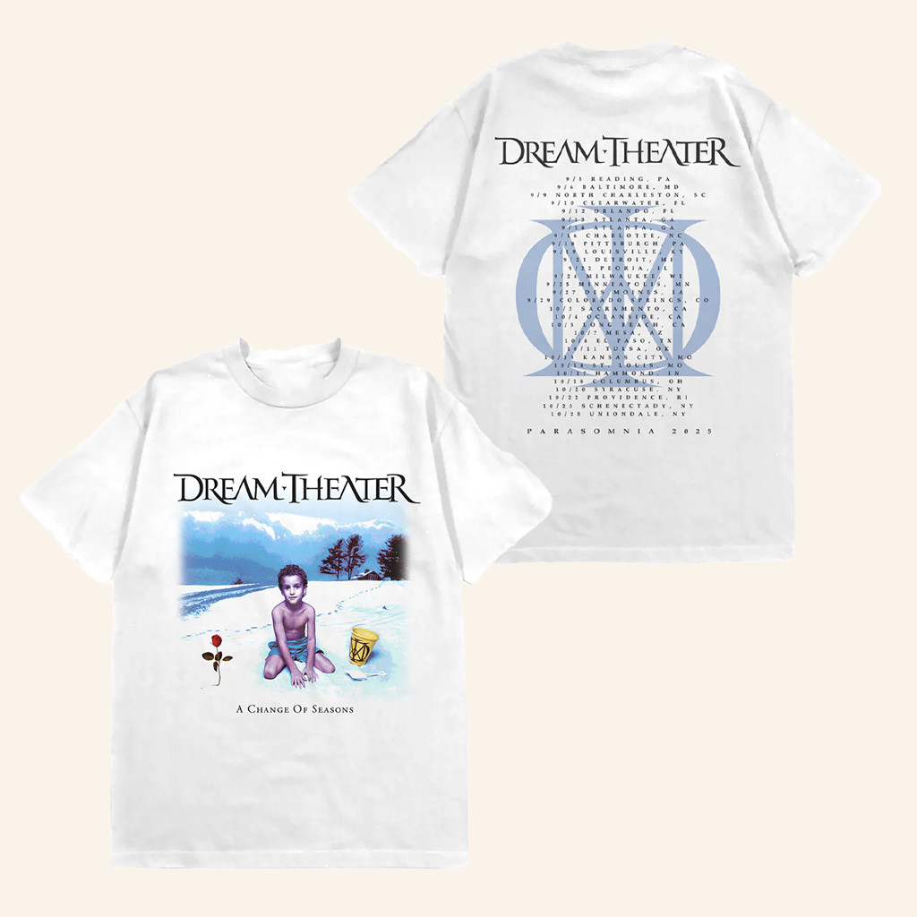Dream Theater Merch A Change Of Seasons Tour T-Shirt Christmas Gifts For Him