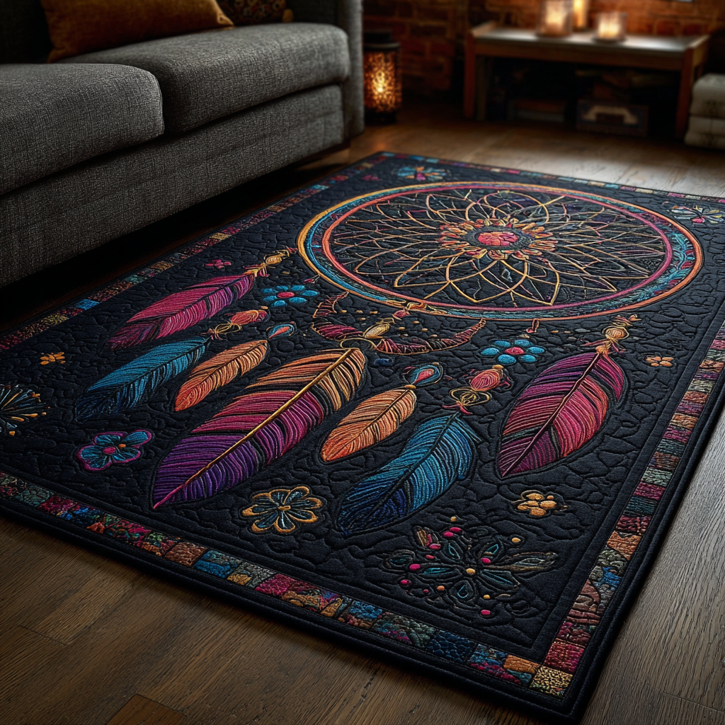 Dreamcatcher Harmony Area Rug Door Entrance Decor Native American Gifts Online