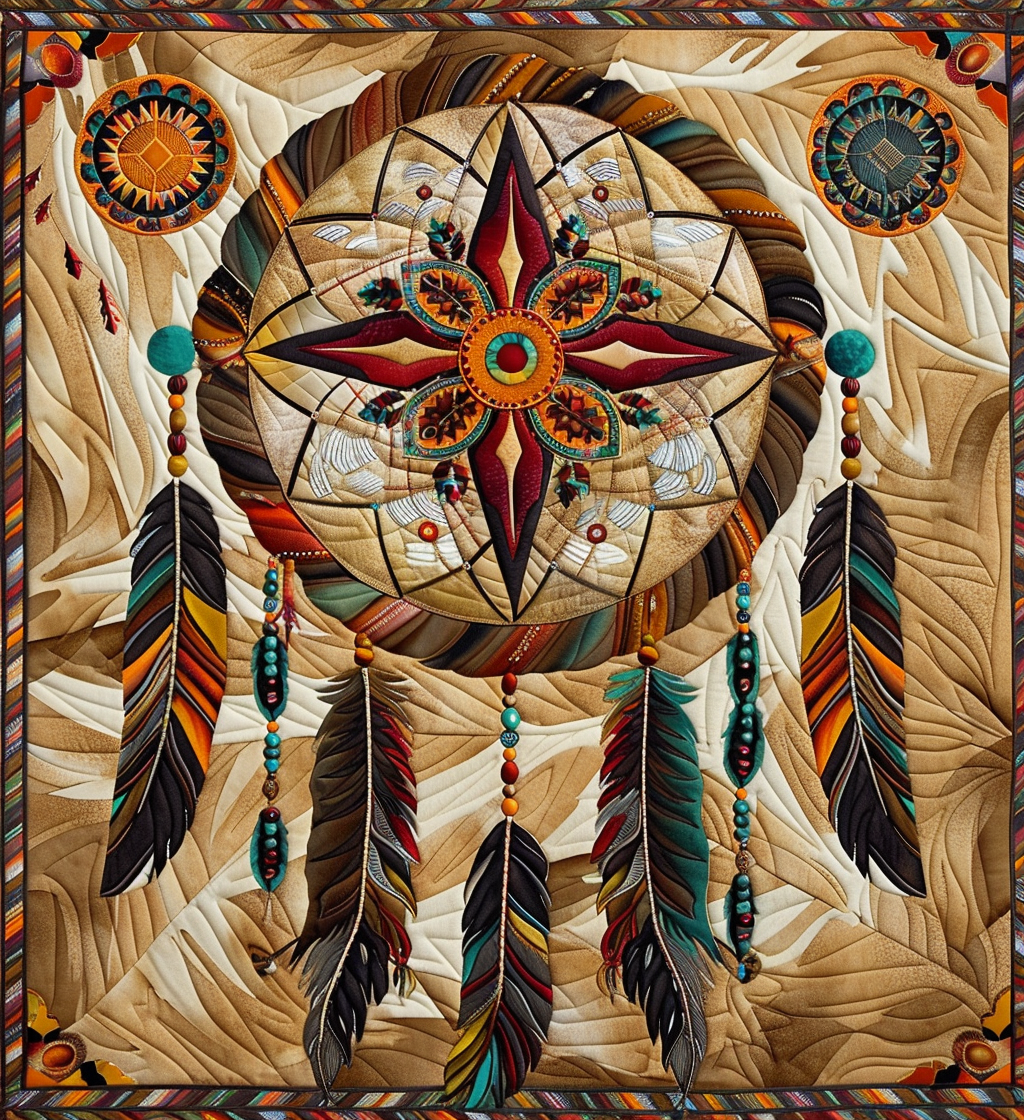 Dreamcatcher Quilted Blanket Horse Christmas Presents